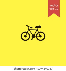 bicycle. bicycle icon. sign design. Vector EPS 10.