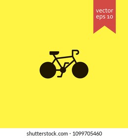 bicycle. bicycle icon. sign design. Vector EPS 10.