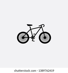 bicycle icon sign signifier vector