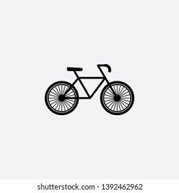 bicycle icon sign signifier vector