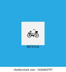 bicycle icon sign signifier vector