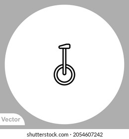 Bicycle icon sign vector,Symbol, logo illustration for web and mobile
