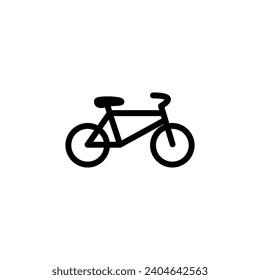 Bicycle icon simple vector perfect illustration