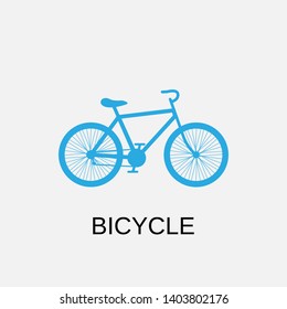 Bicycle icon. Bicycle symbol design. Stock - Vector illustration can be used for web