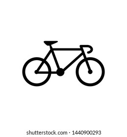 Bicycle icon symbol vector illustration