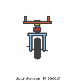 bicycle icon vector