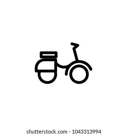 bicycle icon vector