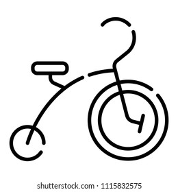 bicycle icon vector