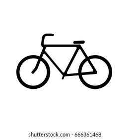 Bicycle Icon. Vector.