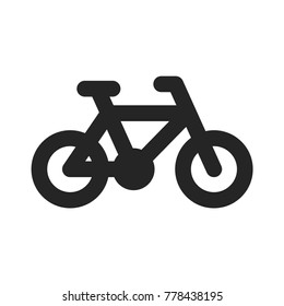 Bicycle icon vector