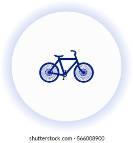 Bicycle  icon. Vector design.