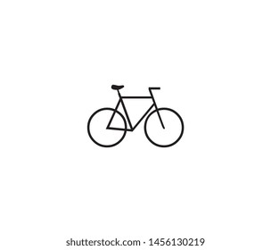 bicycle icon vector design element logo template