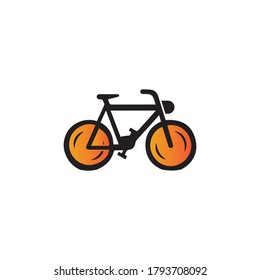 Bicycle Icon Vector Design  Template Illustration