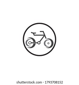 Bicycle Icon Vector Design  Template Illustration