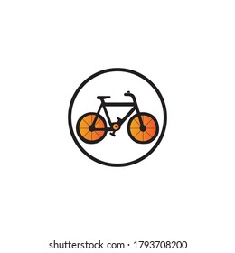 Bicycle Icon Vector Design  Template Illustration