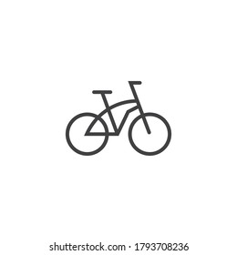 Bicycle Icon Vector Design  Template Illustration