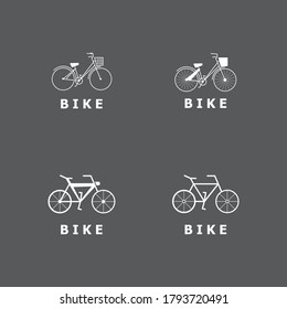 Bicycle Icon Vector Design  Template Illustration