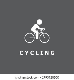 Bicycle Icon Vector Design  Template Illustration