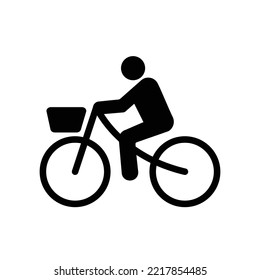 bicycle icon vector design template in white background