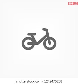 bicycle icon. Vector  Eps 10 