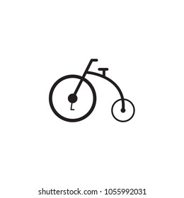 Bicycle icon. Vector illustration.