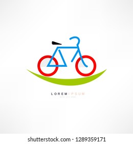 Bicycle icon, vector Bicycle illustration