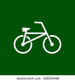 bicycle icon. bicycle vector illustration