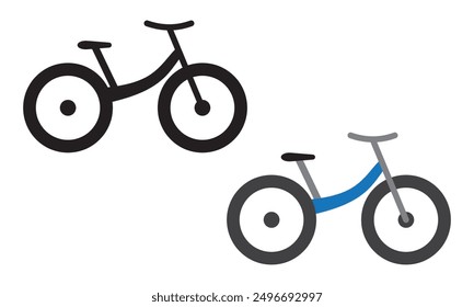 Bicycle icon vector illustration design eps 10