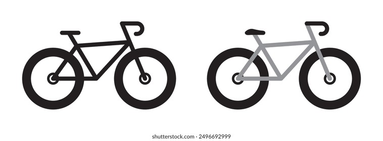 Bicycle icon vector illustration design eps 10