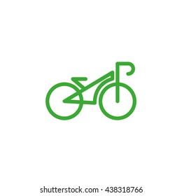 Bicycle icon vector illustration eps10.