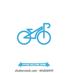 Bicycle icon vector illustration eps10.