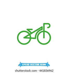 Bicycle icon vector illustration eps10.