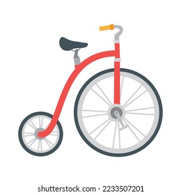bicycle icon vector image on white background