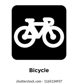 Bicycle icon vector isolated on white background, Bicycle transparent sign