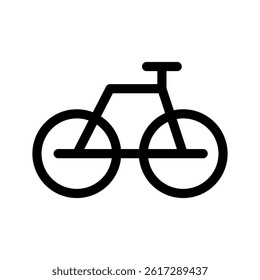 Bicycle Icon Vector Symbol Design Illustration
