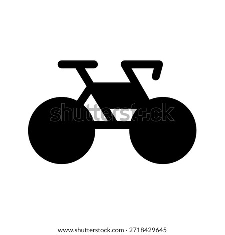 Bicycle Icon Vector Symbol Design Illustration