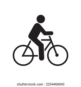 bicycle icon vector symbol sign