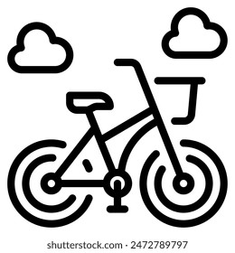 Bicycle Icon for web, app, infographic, etc