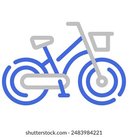 Bicycle icon for web, app, infographic, etc