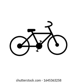 bicycle icon with a white background