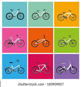 Bicycle icons