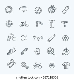 Bicycle icons