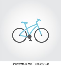 Bicycle icons vector.