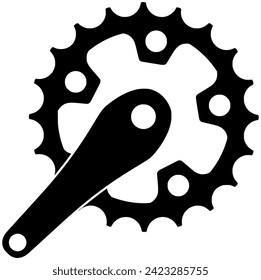 bicycle illustration bike silhouette sport logo gear icon wheel outline cycle transportation biking vehicle chain transport activity mountain riding shape speed leisure equipment vector graphic