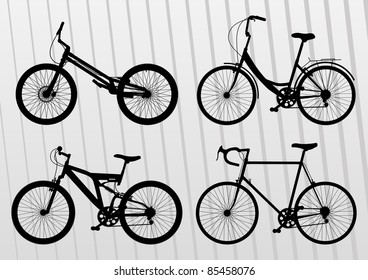 Bicycle illustration collection