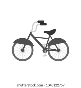 Bicycle illustration vector