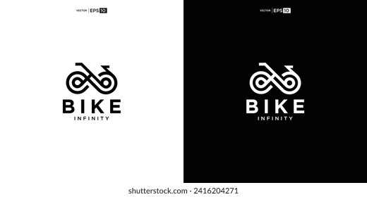  Bicycle Infinity Logo Design Inspiration