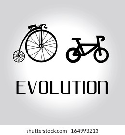 bicycle infographics over gray background vector illustration 