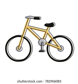 Bicycle isolated symbol