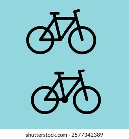 Bicycle Line Icon Vector Art And Graphic - Free Download.